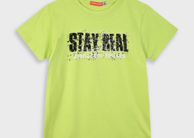 Μακό κοντομάνικη μπλούζα με τύπωμα για αγόρι | ΛΑΙΜ - Energiers - 